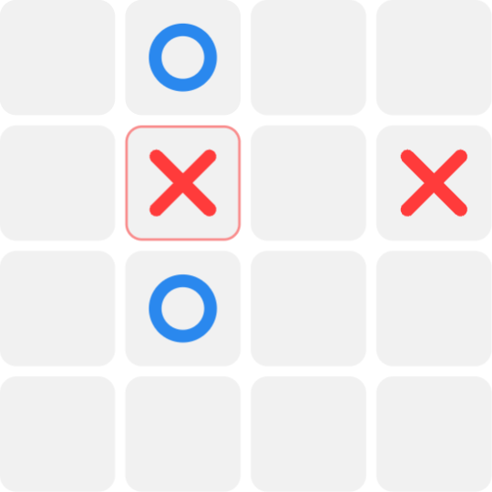 Tic Tactical: a 4x4 tic-tac-toe board
